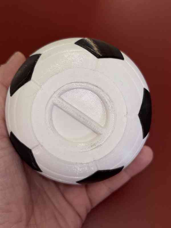 Pokladnička fotbalový míč - foto 2