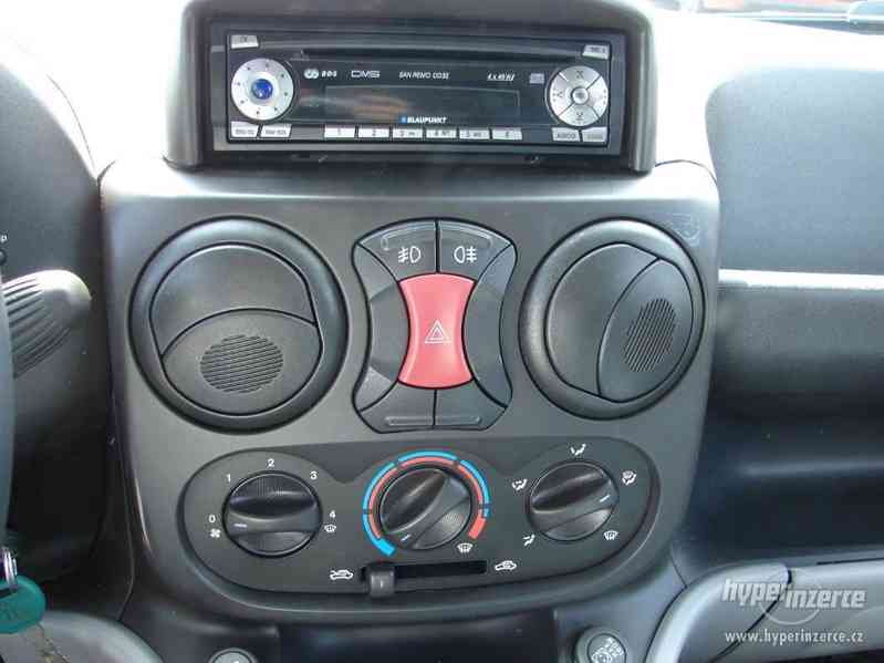 Fiat Doblo 1.6i +CNG r.v.2009 Koupeno v ČR (DPH) - foto 6