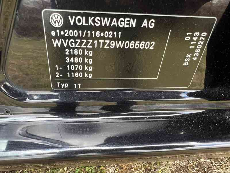 VW Touran 2,0 MPI CNG - TOP STAV - TOP VÝBAVA  - foto 27