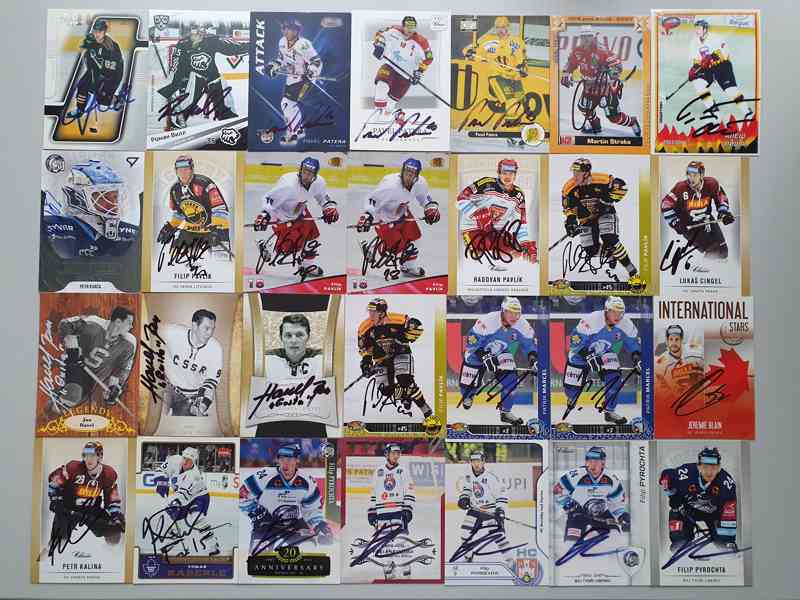 Podepsané hokejové karty - foto 133