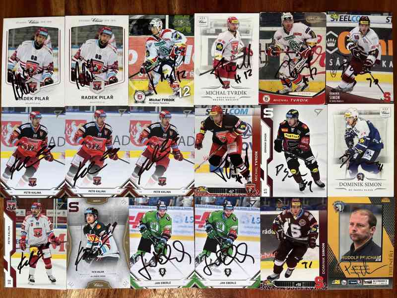 Podepsané hokejové karty - foto 129