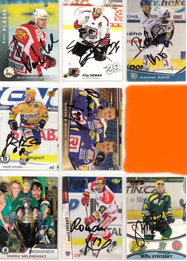 Podepsané hokejové karty - foto 98