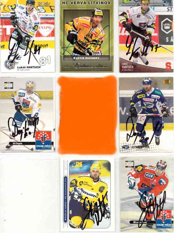 Podepsané hokejové karty - foto 101