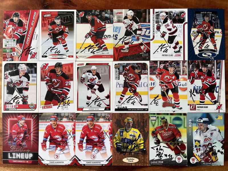 Podepsané hokejové karty - foto 119