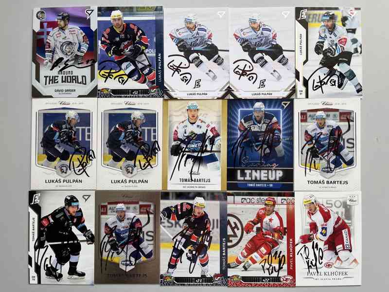 Podepsané hokejové karty - foto 116