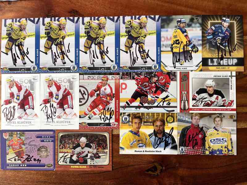 Podepsané hokejové karty - foto 118