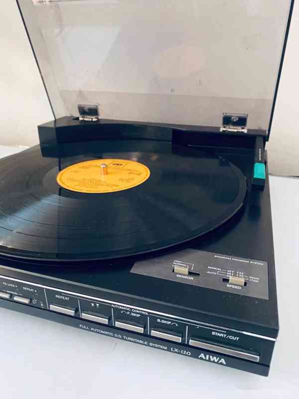Gramofon Aiwa LX 120, rok 1986 - foto 13