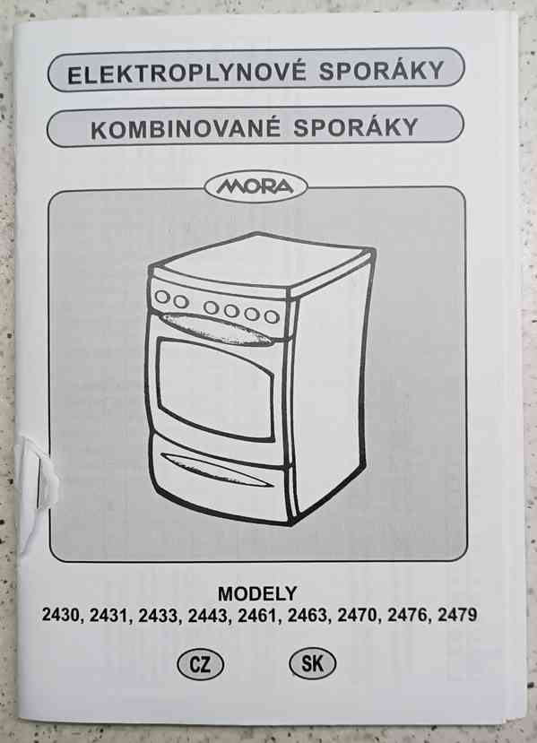 Kombinovaný sporák MORA 2476 - foto 5