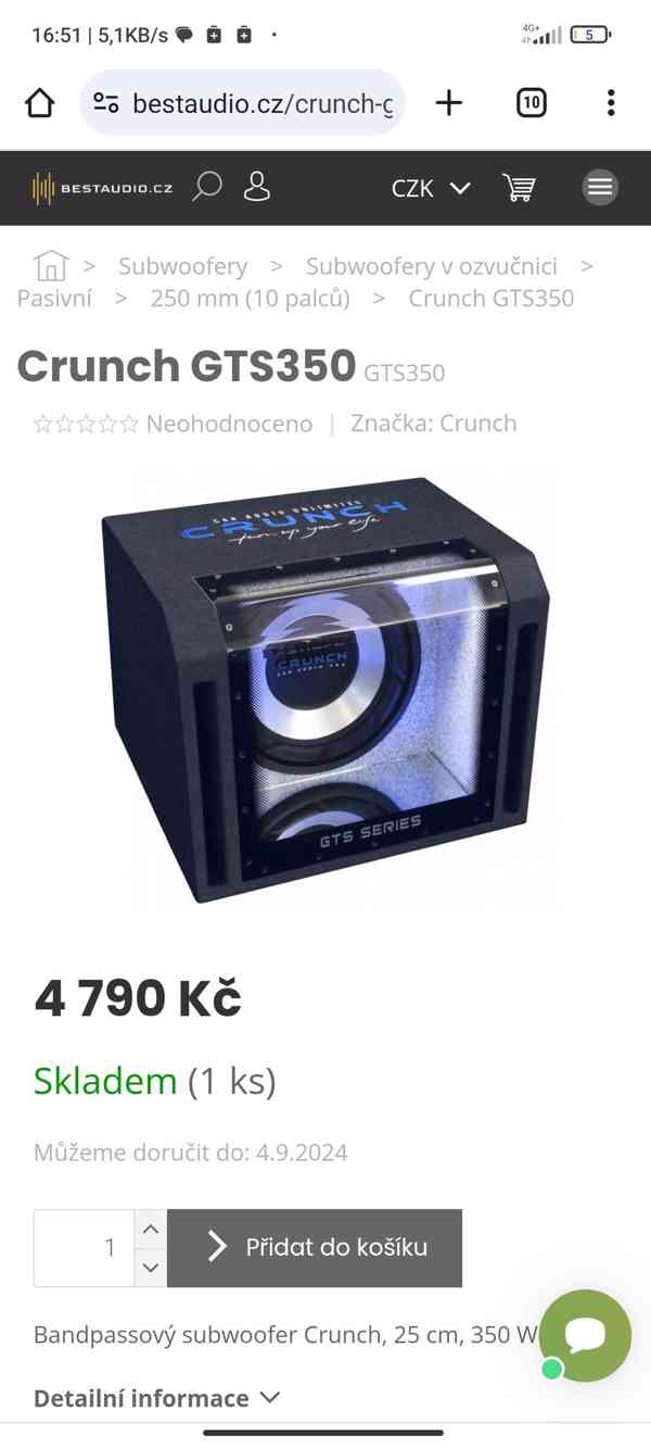 Subwoofer, zesilovač a měnič napětí  - foto 4