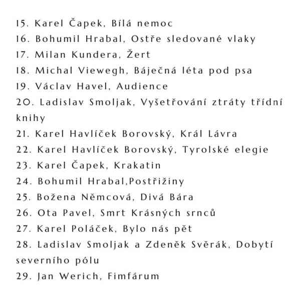Vypracované maturitní otázky - rozbor knih, český jazyk - foto 3
