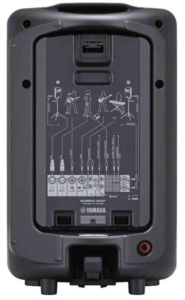 Ozvučovací systém YAMAHA Stagepas 400 BT + 2 stojany - foto 5
