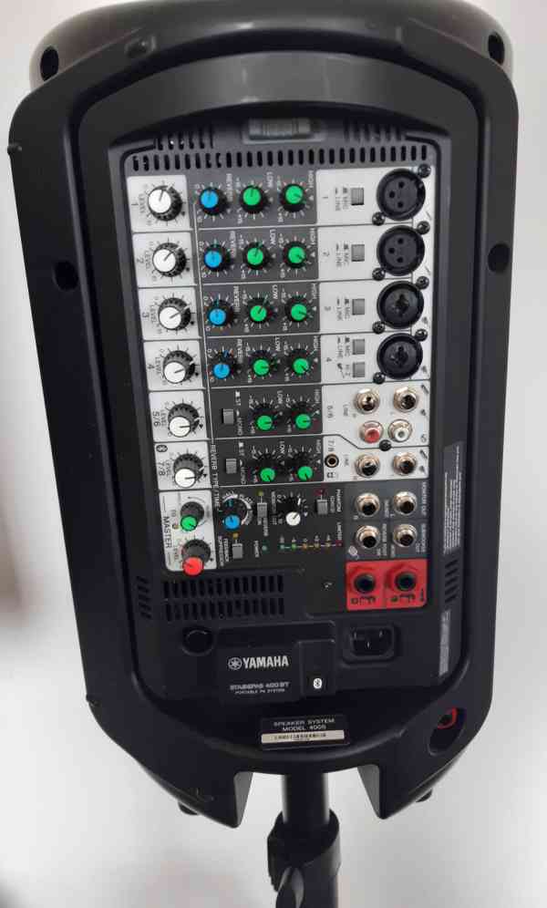 Ozvučovací systém YAMAHA Stagepas 400 BT + 2 stojany - foto 3