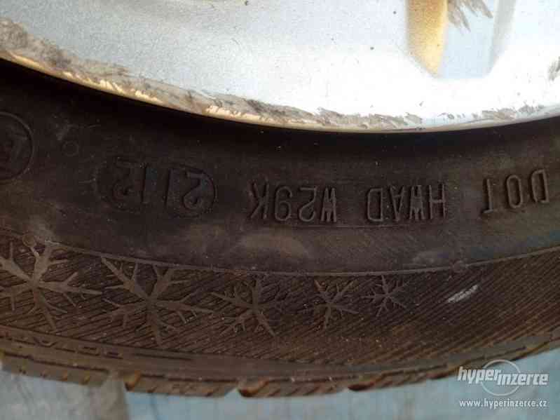 Prodám sadu plechových disků včetně zimních pneu. - foto 4