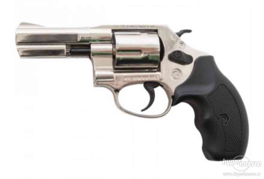 Plynový revolver Bruni NEW 380 Python 3" chrom cal.9mm - foto 1