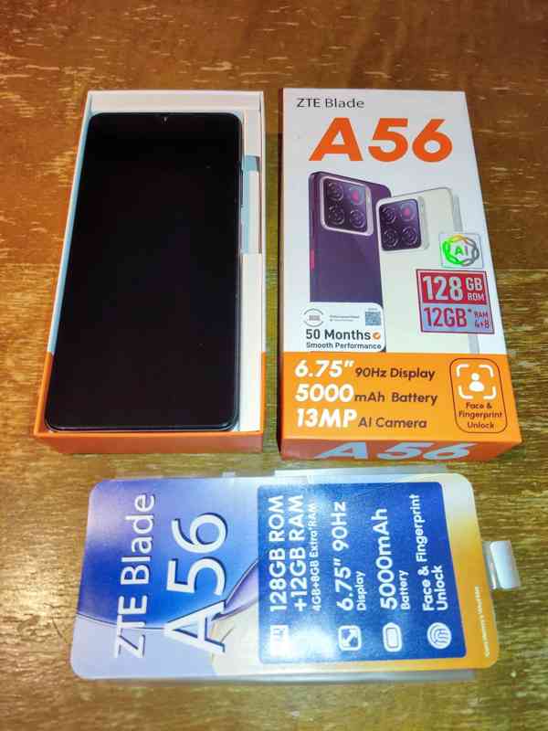 ZTE Blade A56, nový, v záruce ještě 19 měsíců +2 kryty - foto 8