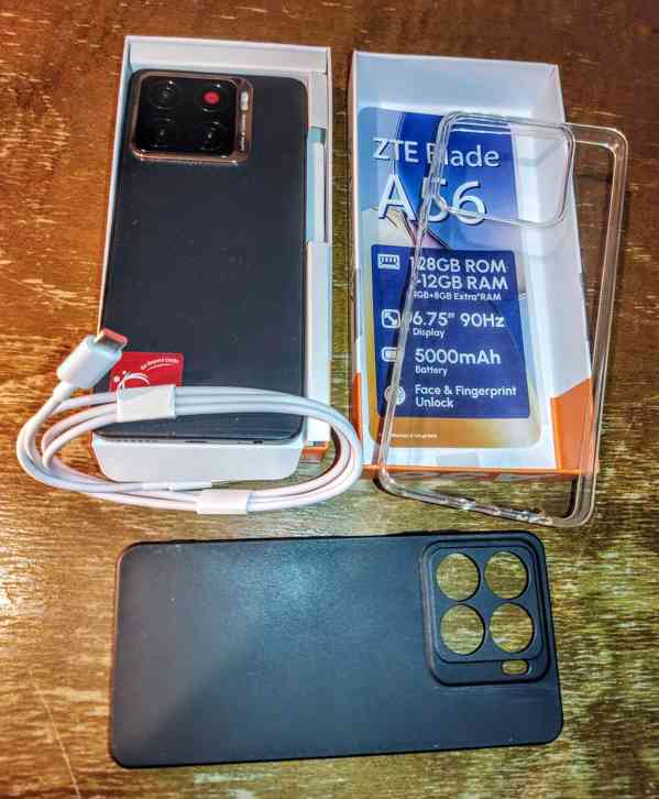 ZTE Blade A56, nový, v záruce ještě 19 měsíců +2 kryty - foto 3