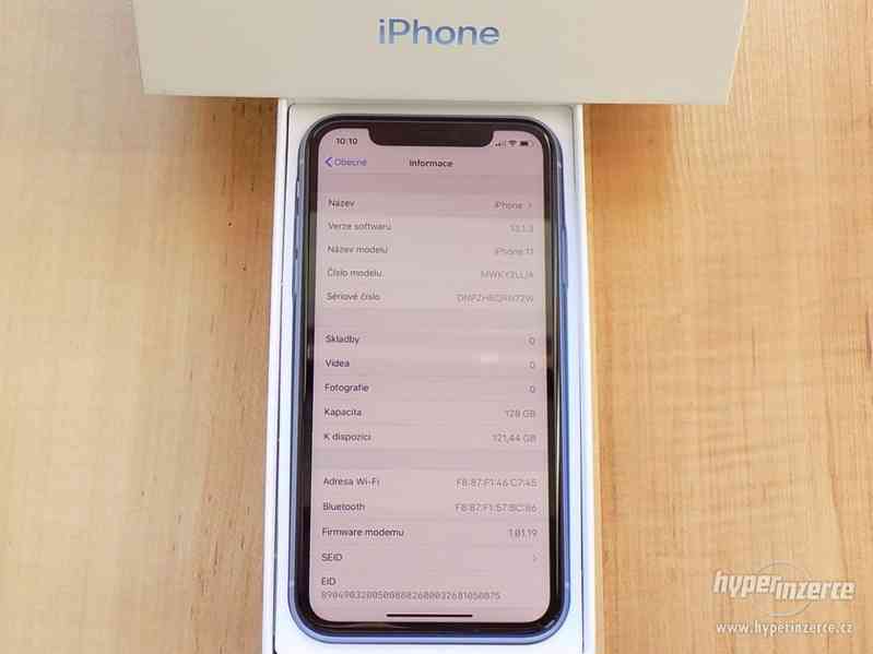 APPLE iPhone 11 128GB Purple - ZÁRUKA - TOP STAV - foto 2