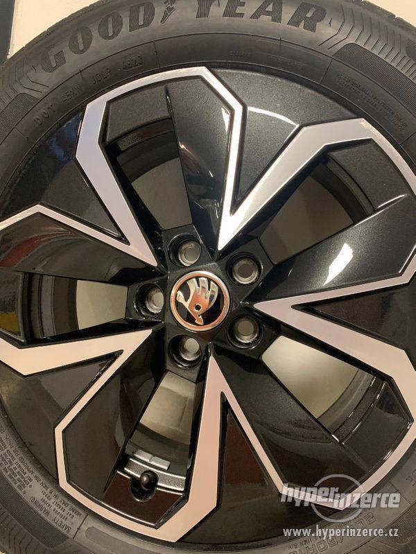 Alu kola Škoda Hoedus Aero R16 s letní novými pneu Goodyear - foto 2