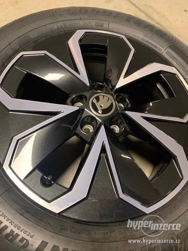 Alu kola Škoda Hoedus Aero R16 s letní novými pneu Goodyear - foto 4