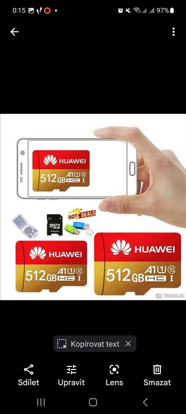 Paměťová karta Micro sdxc 512 GB - foto 2