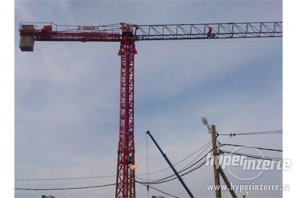 Věžový jeřáb SAEZ TL555 - bazar - Hyperinzerce.cz