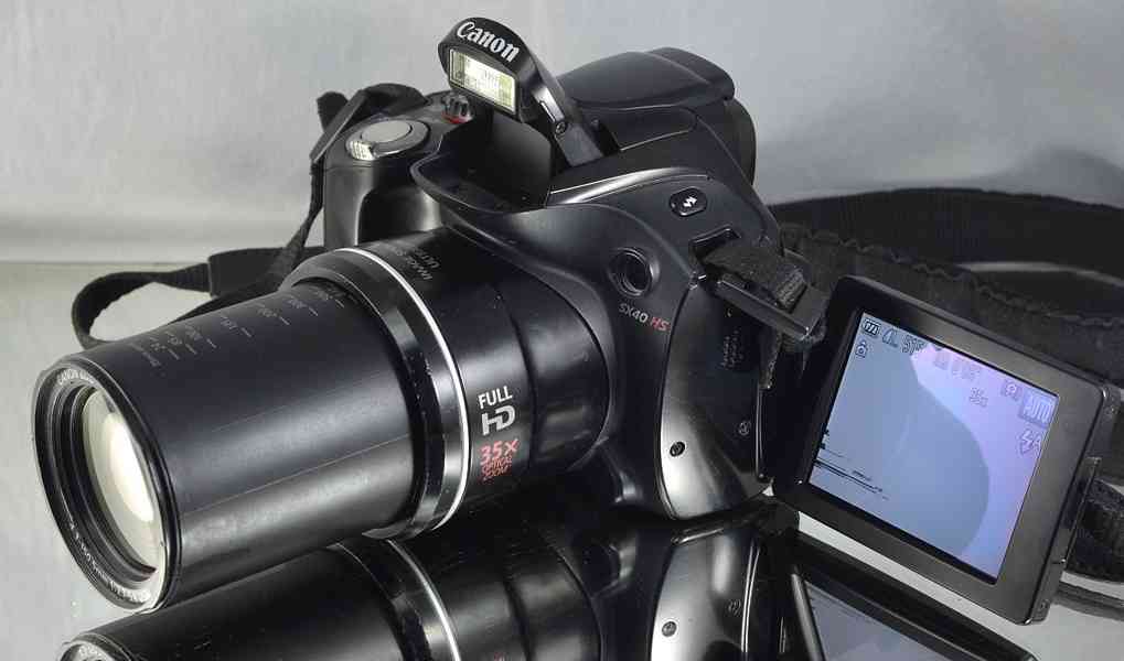 Canon PowerShot SX40 HS *35x O.Zoom*full HDV- VADA - foto 4