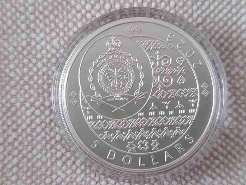 Stříbrná mince SLOVENSKY OREL 2023, 2 OZ JEN 500ks - foto 7