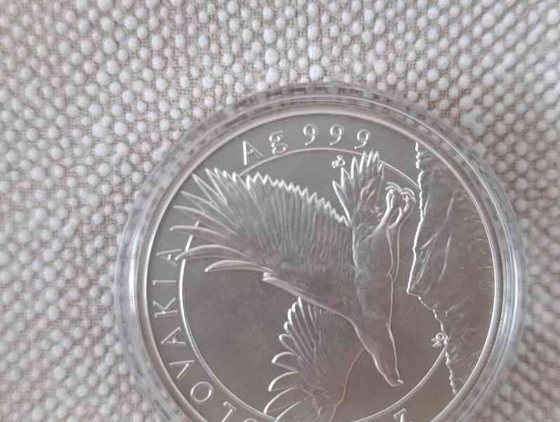 Stříbrná mince SLOVENSKY OREL 2023, 2 OZ JEN 500ks - foto 10