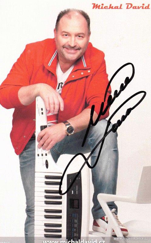 Autogram Michala Davida - foto 1