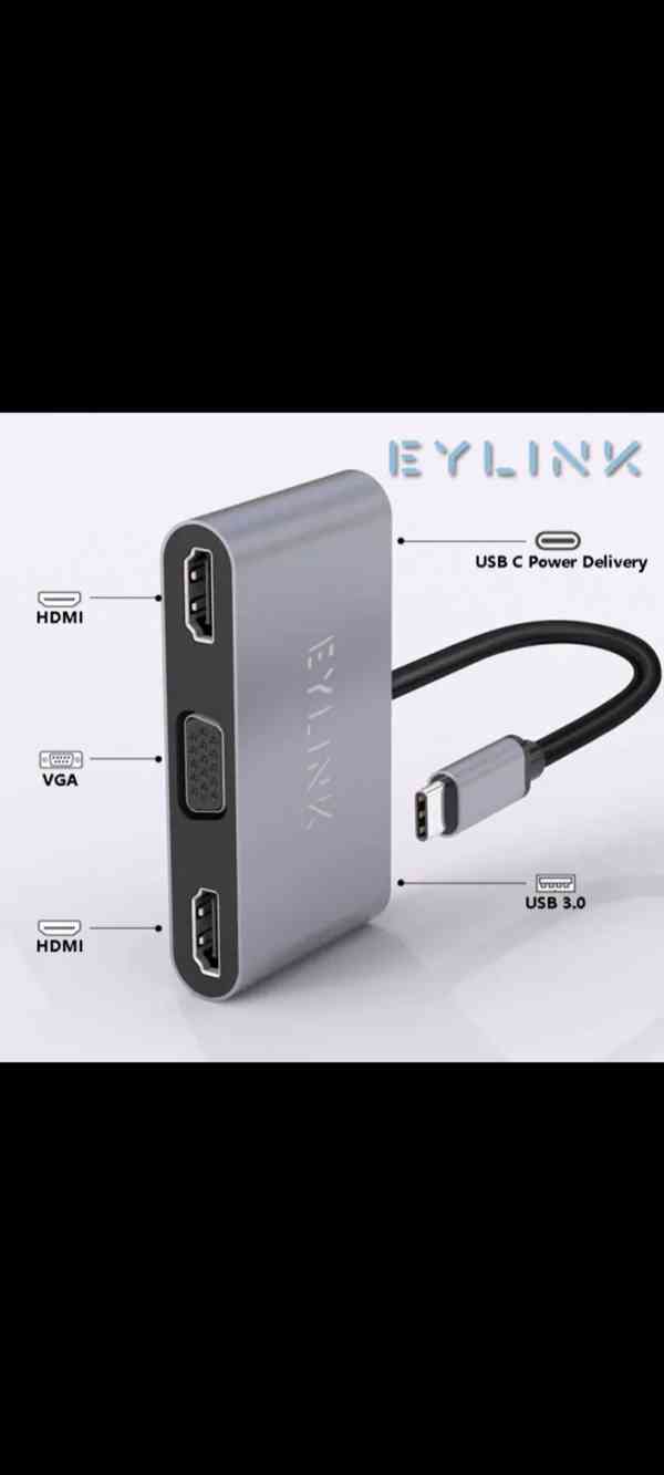 Dokovací stanice USB typu C - foto 2