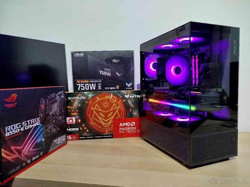 Herní PC RYZEN 9 5900X,RX 7800XT 16 GB,32 GB RAM,2 TB SSD - foto 2