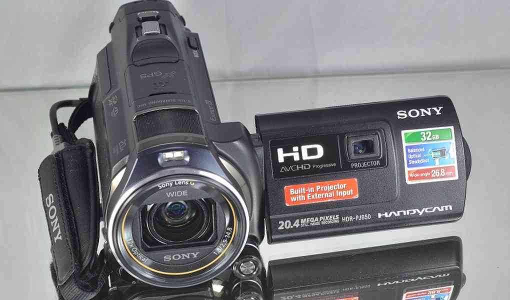 Sony HDR-PJ650VE kamera s projektorem*FullHDV*GPS* - foto 7