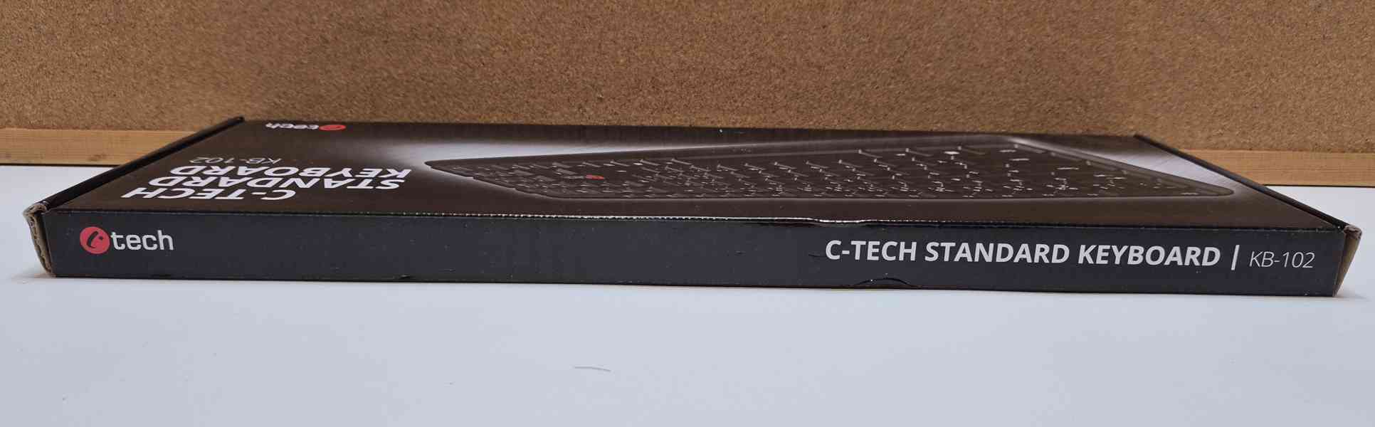 česká USB klávesnice C-Tech KB-102 /NOVÁ/ - foto 2