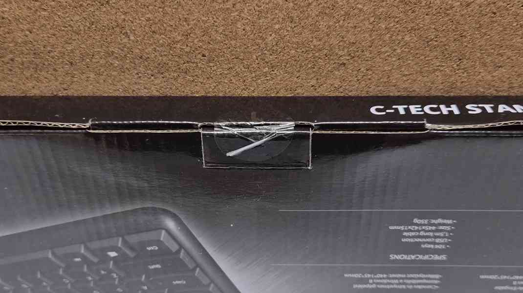 česká USB klávesnice C-Tech KB-102 /NOVÁ/ - foto 5