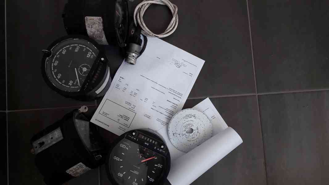 Tachograf Kienzle kompletní set - foto 4