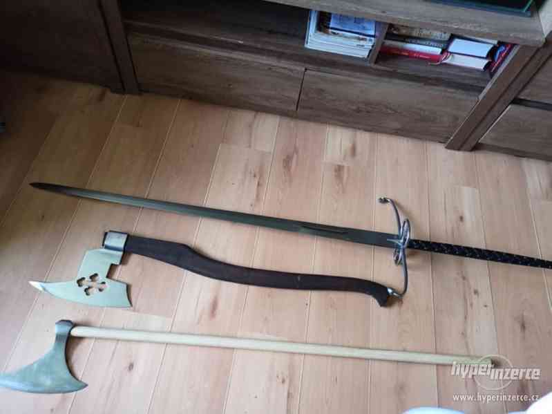 Prodám obouruční meč Hanwei Lowlander - foto 4