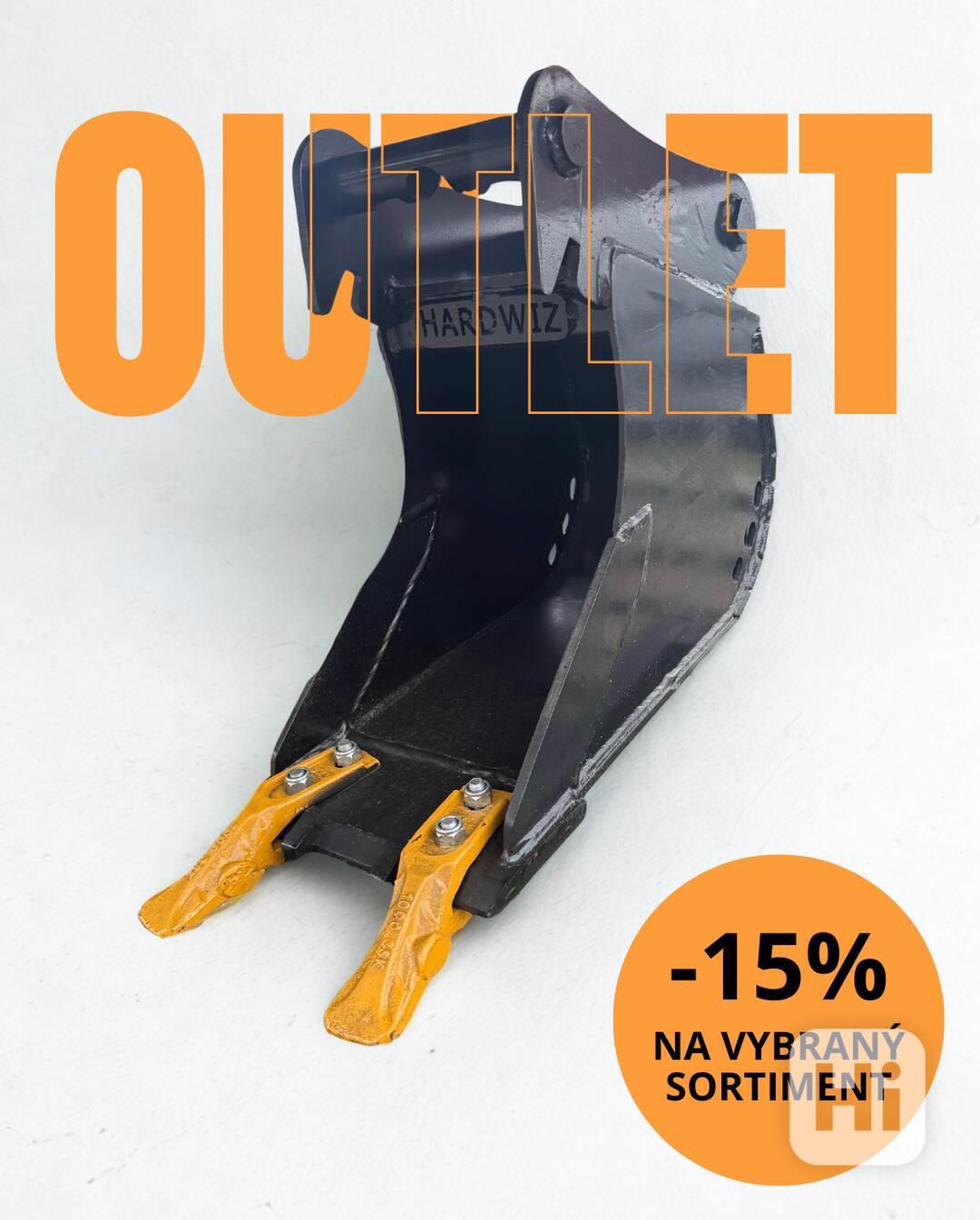 Podkopová lopata 25 cm 1,5–3 t HARDOX — Lehnhoff MS01 SYMLOC - foto 1