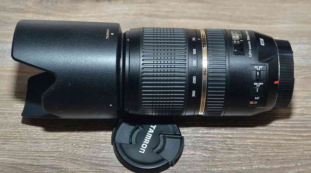 pro Canon - Tamron SP 70-300mm 1:4-5.6 USD IF VC **TELE-ZOOM - foto 3