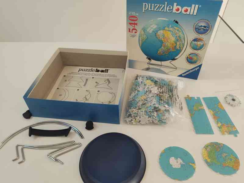 RAVENSBURGER PUZZLE 3D GLOBUS PUZZLEBALL - foto 2