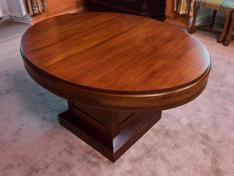 Jídení stůl a set židlí Art Deco - foto 5