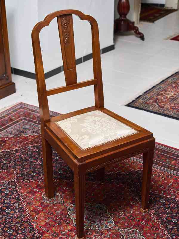 Jídení stůl a set židlí Art Deco - foto 15