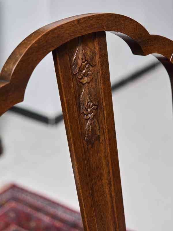 Jídení stůl a set židlí Art Deco - foto 14