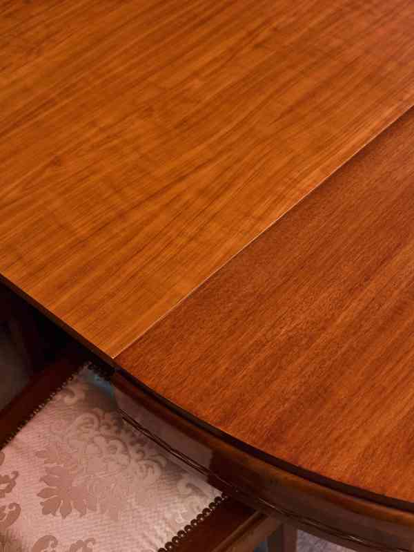 Jídení stůl a set židlí Art Deco - foto 3