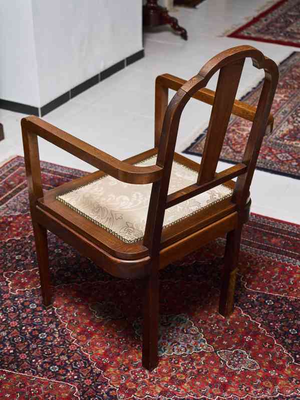 Jídení stůl a set židlí Art Deco - foto 13