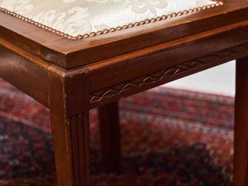 Jídení stůl a set židlí Art Deco - foto 18