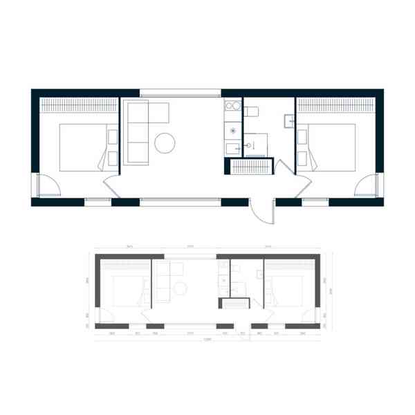Plně vybavený mobilní dům Tinylux - foto 10
