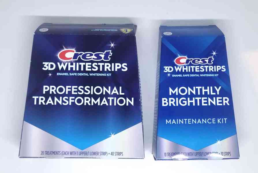 CREST Bělicí pásky + Monthly Brightener - foto 3