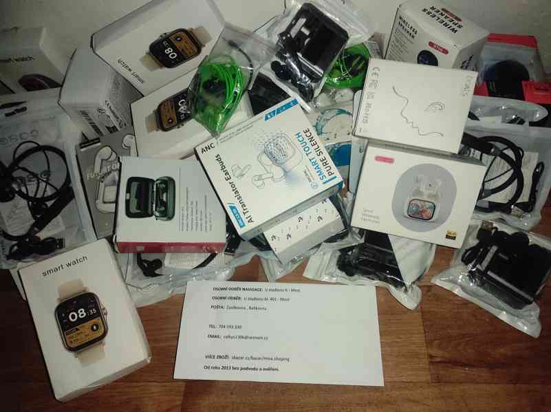 nové a použité zboží různého druhu