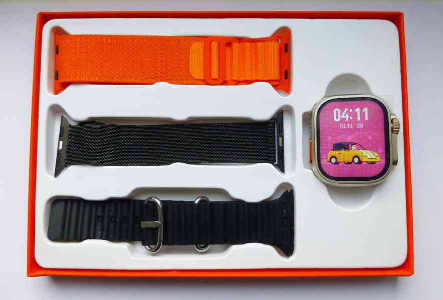 Chytré hodinky / náramek - S9 Ultra Smart Watch - foto 3