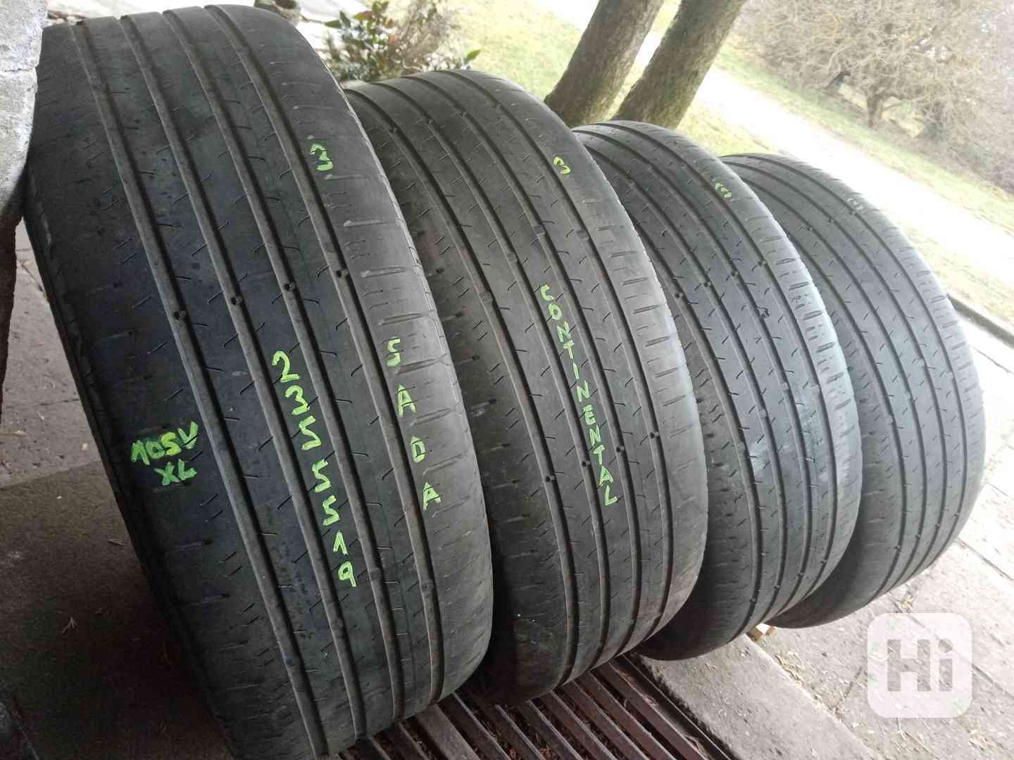 Letní pneu 4kusy 235/55/19 CONTINENTAL - dobírka - foto 1